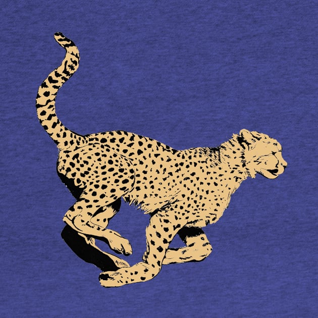 Running Cheetah by UrsulaRodgers